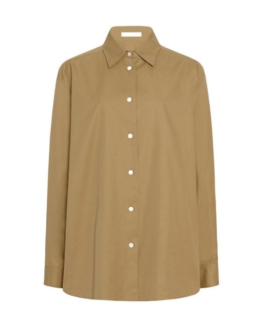 The Row Natural Tansy Shirt