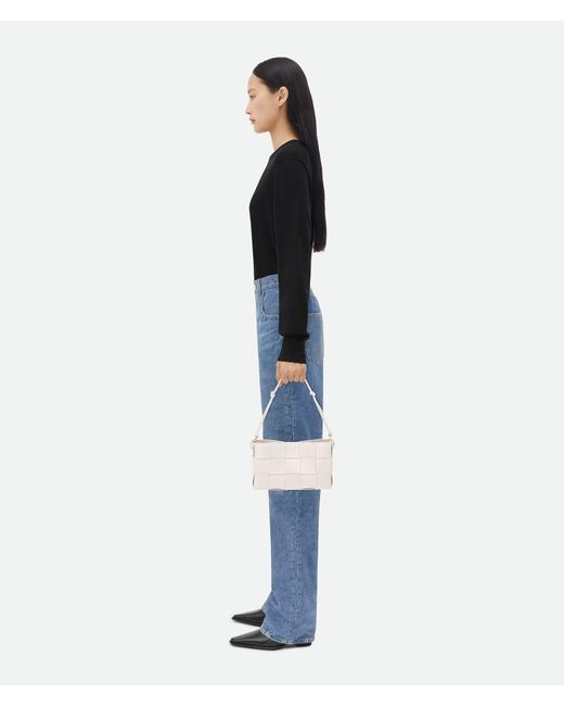 Bottega Veneta Natural Cassette Leather Shoulder Bag
