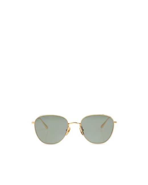 Linda Farrow Metallic Hardy Sunglasses