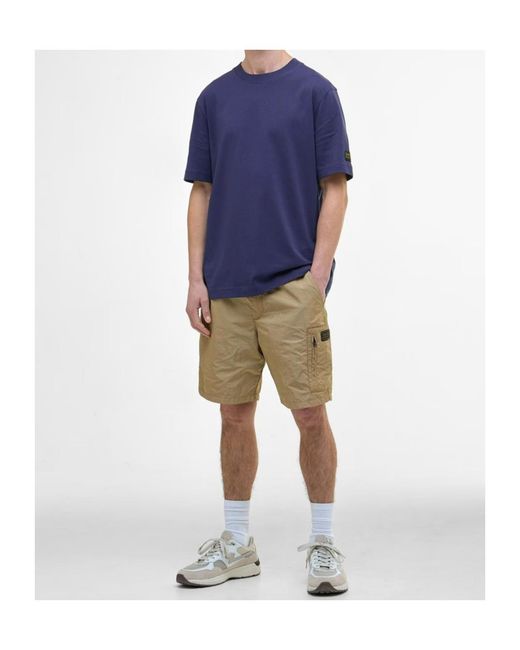 Barbour Blue Crew Neck T-Shirt for men