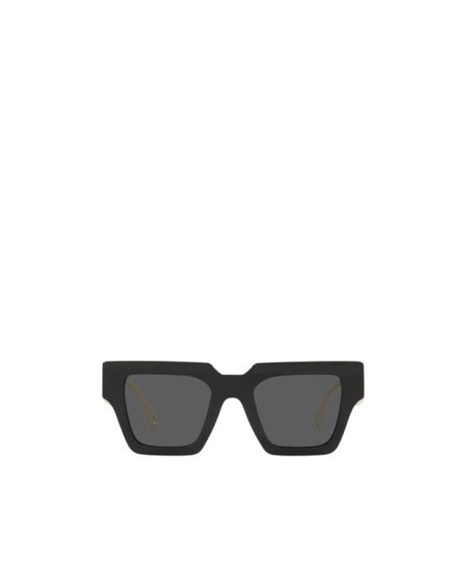 Versace Gray Logo Sunglasses