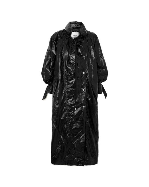 Isabel Marant Black High-Necked Windbreaker
