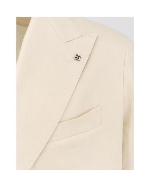 Tagliatore Natural Double-Breasted Suit for men