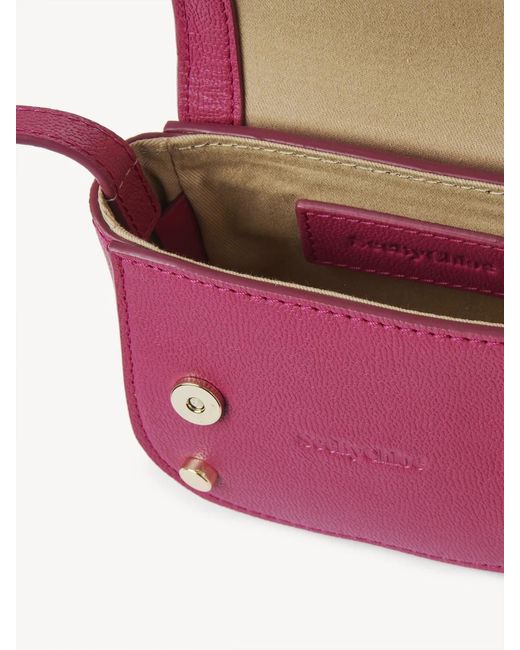 See By Chloé Pink Mara Miniature Strap Bag