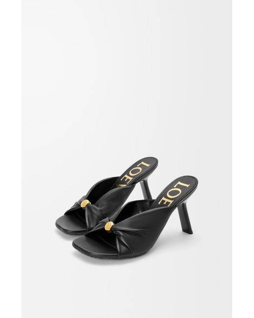 Loewe Black Pebble Soft Slide