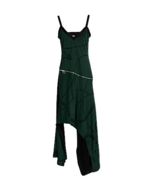 Burberry Green Long Dresses