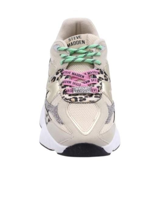 Steve Madden Gray Speeder Chunky Sneakers