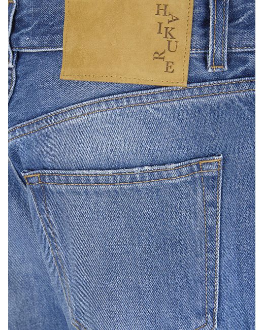 Haikure Blue Belt Loop Jeans