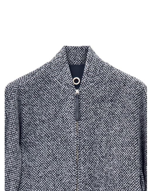 Giorgio Armani Gray Long-Sleeve Jacket
