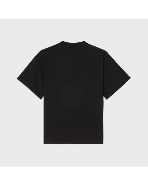 Céline Black T-Shirt for men