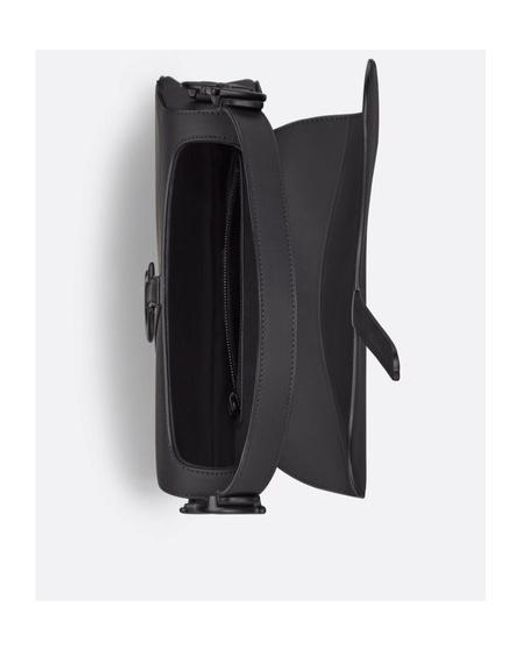 Dior Black Saddle Bag With Strap