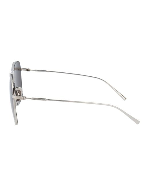 Calvin Klein Gray Logo Sunglasses for men