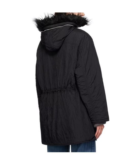 Our Legacy Black Subtle Parka Coat