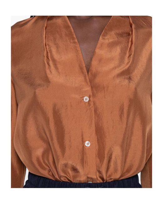 Forte_forte Brown Long-Sleeves Shirt