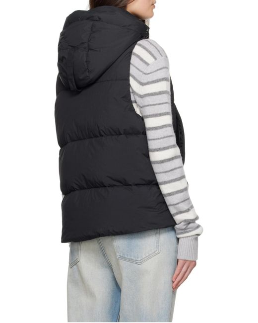 Canada Goose Black Logo-Patch Gilet