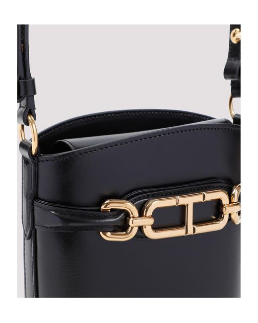 Tom Ford Black Whitney Small Bucket Bag
