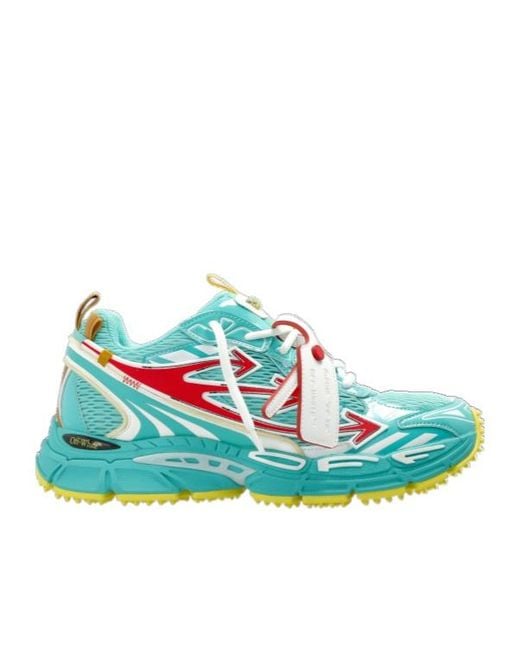 Off-White c/o Virgil Abloh Blue Ow Be Right Back Running Shoes