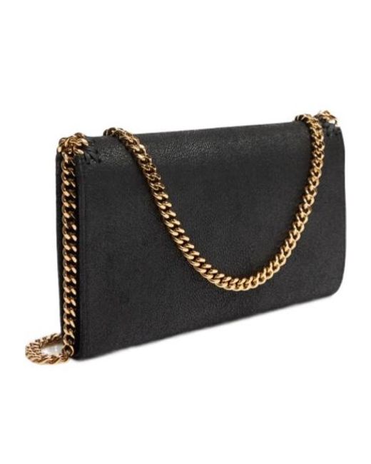 Stella McCartney Black Shoulder Bag With Chain Handle