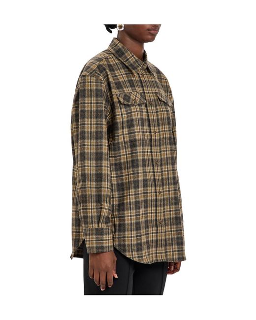 Rohe Multicolor Checked Wool-Blend Overshirt