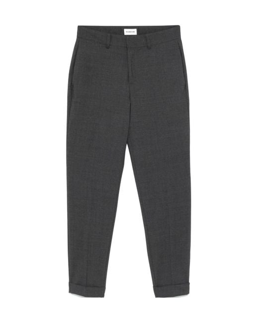 P.A.R.O.S.H. Gray Lille Tapered Trousers