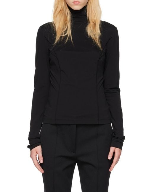 Givenchy Black Turtleneck Knit Jumper