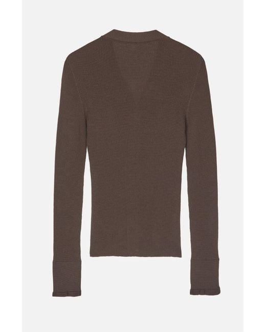 CECILIE BAHNSEN Brown Cbfolke Knitwear