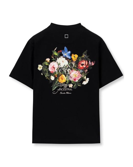Wooyoungmi Black Logo Crew Neck T-Shirt
