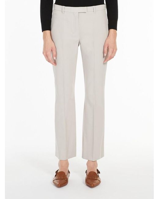 Max Mara Gray 'S Fatina Straight Leg Pants