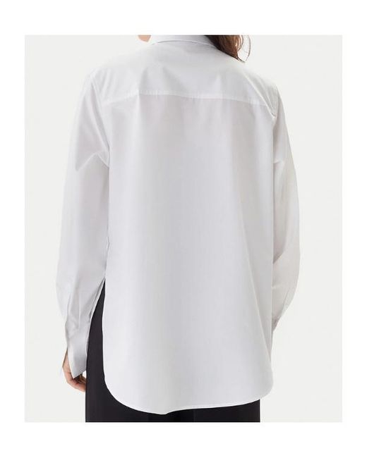 Karl Lagerfeld Gray Button-Up Shirt