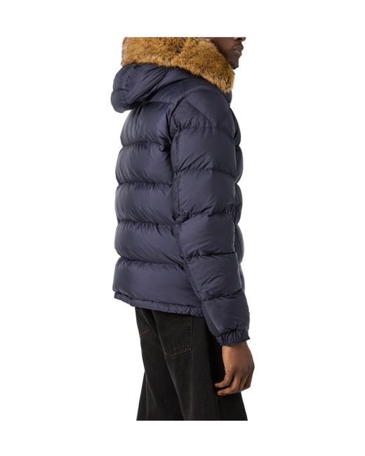 Moncler Blue Medium Solid Jacket for men