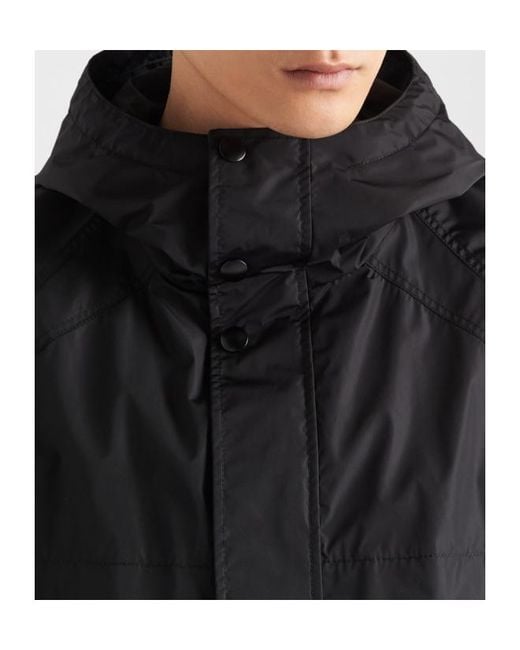 Prada Blue Technical Fabric Jacket for men