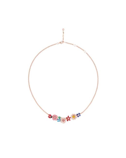 Dior White Ette Necklace