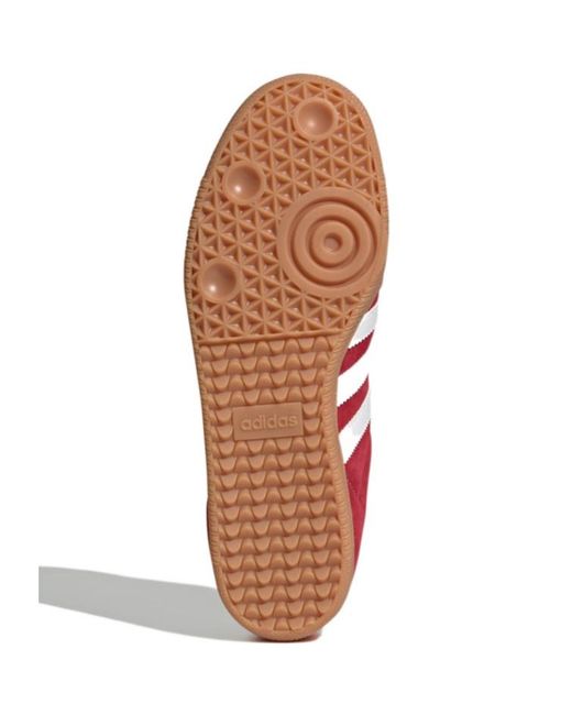 Adidas Originals Red Samba Og Shoes for men