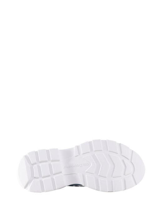 McQueen Blue Tread Sneakers for men