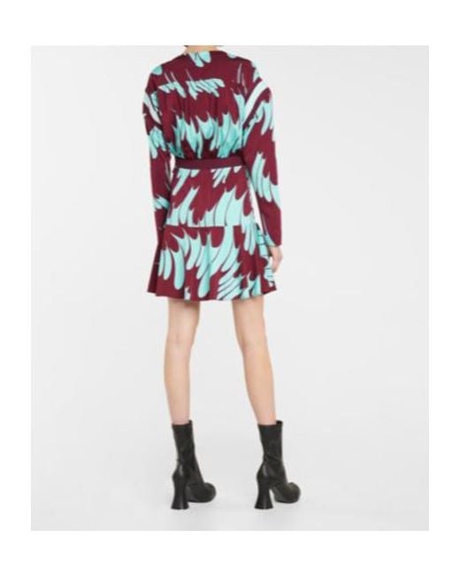 Stella McCartney Red Printed Minidress