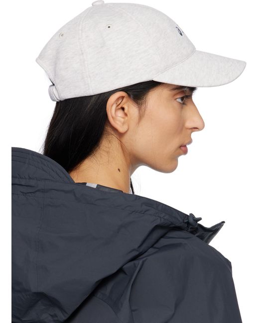 A.P.C. White X Asics Charlie Baseball Cap for men