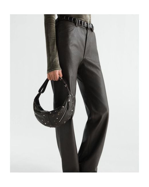 Lemaire Metallic Mini Quiver Clip Bag