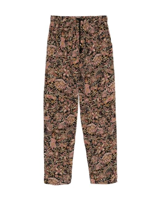 Isabel Marant Multicolor Zahera Trousers