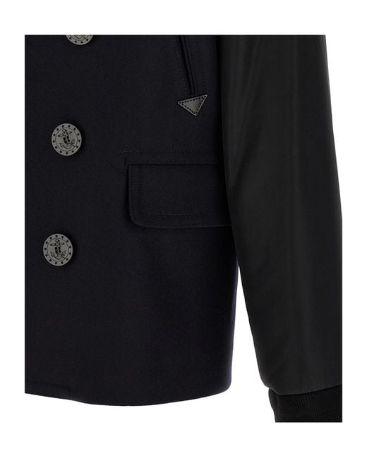 DSquared² Blue Long Sleeve Jacket for men