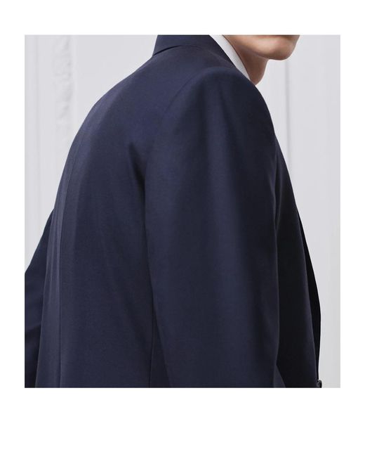 Dior Blue Single-Breasted Jacket for men