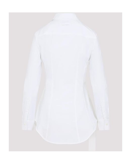 Jean Paul Gaultier White Long Sleeve Shirt