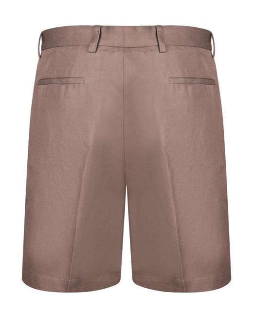 Zegna Gray Tailored Shorts for men