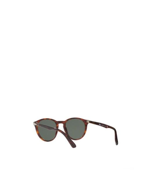 Persol Multicolor Round Frame Sunglasses for men