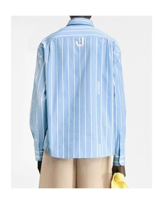 Jacquemus Blue "La Chemise Simon" Shirt for men