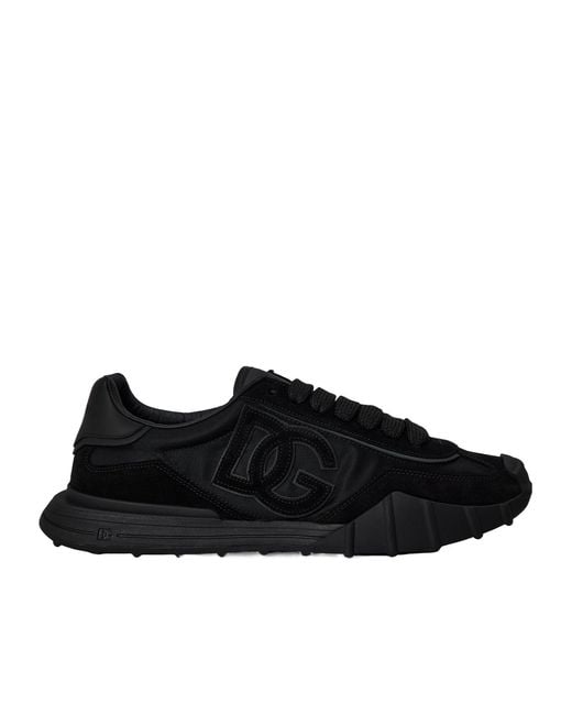 Dolce & Gabbana Black Casual Running Shoes for men