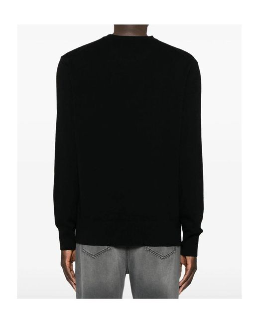 Vivienne Westwood Black Orb Logo Knitted Sweater for men