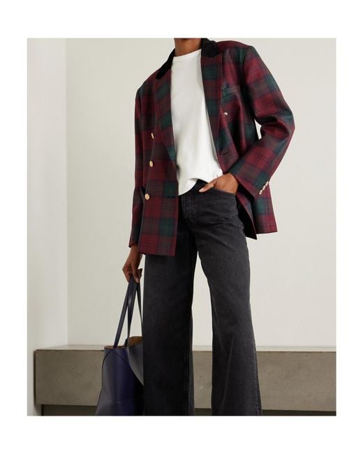 Blazé Milano Red Double-Breasted Blazer