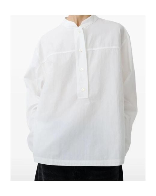 Studio Nicholson White Vega Shirt