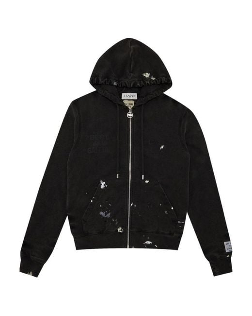 GALLERY DEPT. Black X Lanvin Paris Logo Casual Jacket for men