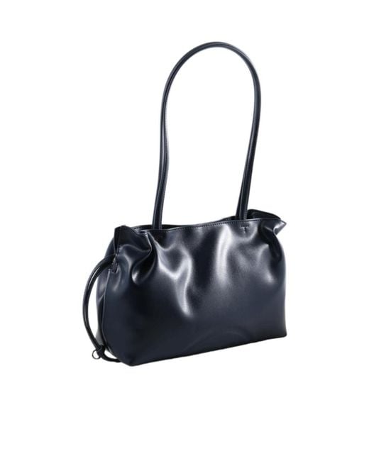 Tory Burch Black Ella Small Drawstring Tote Bag